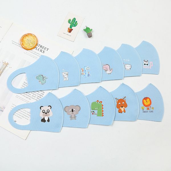 

10x kids cartoon face mask dust protection mouth mask face cover respirator