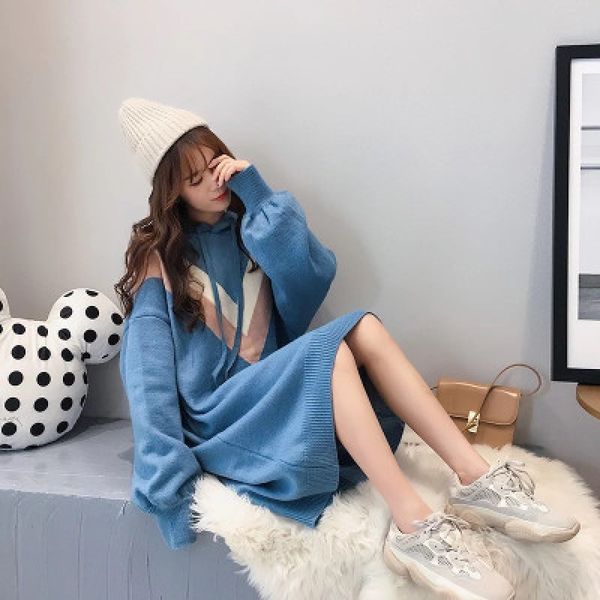 

2020 new autumn women fashion slim sweater female long sleeve ladies hoodies girl leisure cardigan, White;black