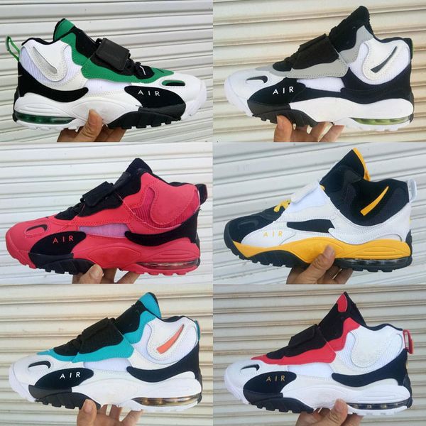 

2020 design new men speed turf xz basketball shoes air barrage mid qs chaussures designers trainers de basket ball sneakers, Black