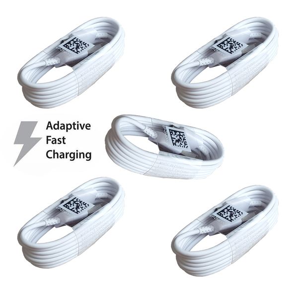 

5pcs for samsung galaxy s10+ s10e s10 s9 s9+ s8 s8+ note 9/8 a9 a9s a7 a5 a3 type c 3.1 usb-c sync fast charger cable charging cables