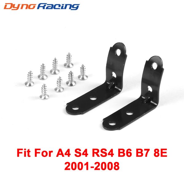 

for audi a4 s4 rs4 b6 b7 8e glove box repair kit 2001-2008 2 pc black