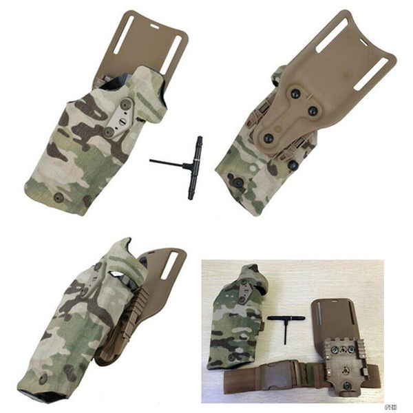 

tmc3029 g17 x300 belt holster drop adapter quick release holster set mc