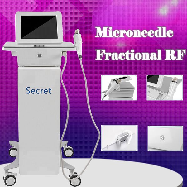 

portable gold fractional rf microneedle radio frequency micro needle skin tighten wrinkle removal therapy system beauty machine