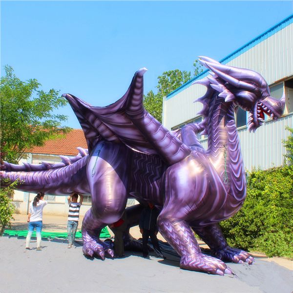

Длина 8 м гигантский большой надувной китайский Даргон надувной Дракон Дино надувной динозавр Тираннозавр Рекс для украшения парада