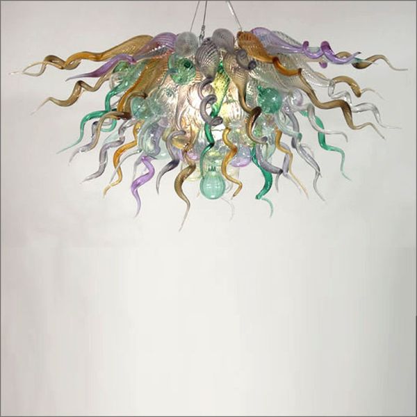 China Factory Mouth Blown Glass Chandelier Lightings China Factory Mouth Blown Glass