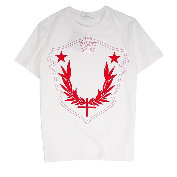 

fashion luxury mens designer t shirts casual men summer short sleeves print men women t shirt 2 colors, White;black