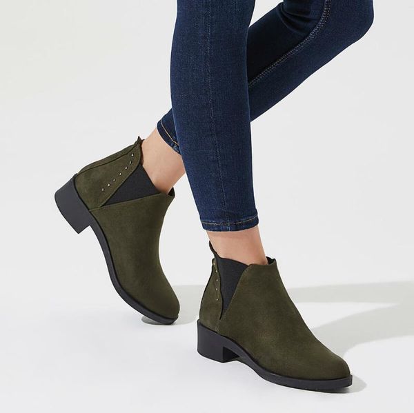 

flo faith56z suede khaki women 's boots butigo, Black