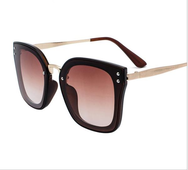 

fashion sunglasses korean version of the tide retro square large frame sunglasses men and women glasses, White;black