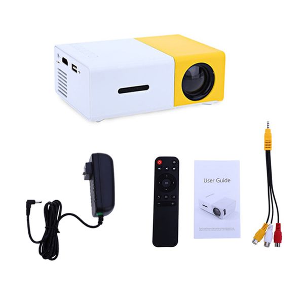 

new yg300 led projector 600 lumen 3.5mm audio 320x240 pixels yg-300 hdmi usb mini projector home media player