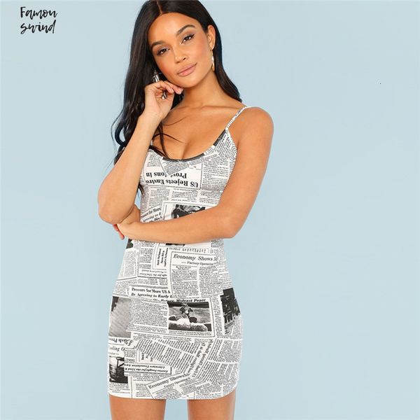 

лето и graphic платье белый черный печати bodycon cami спагетти ремень bodycon рукава лето волан женщины элегантное платье дизайнер одежды, Black;gray