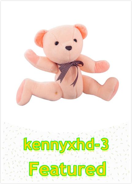 

knitted wool teddy bear baby soothe plush toy joint bear doll custom doll activity