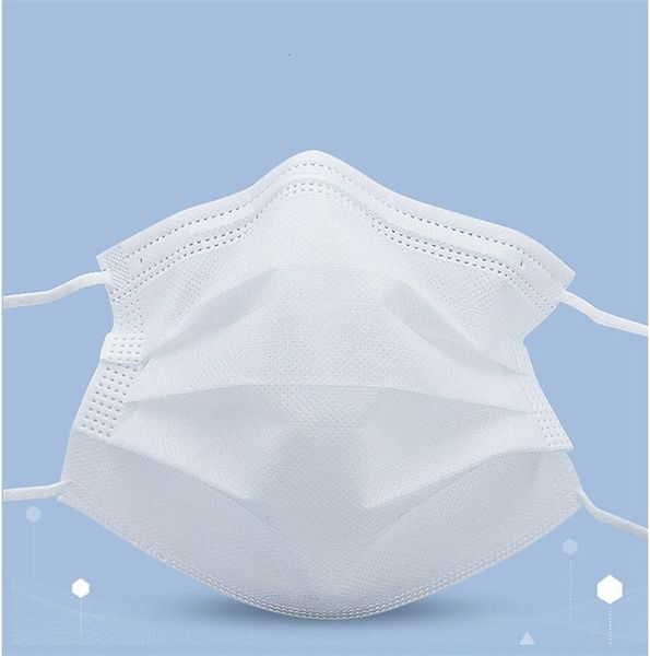 

ask k face masks 3 layers filter dustproof earloop non woven mouth masks 360 ° face mask pink folding civil masks black/white/pink fa