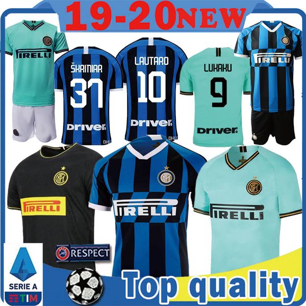 

mens inter 19 20 milan soccer jersey lukaku lautaro alexis skriniar godin barella brozovic vecino sensi politano asamoah football shirt, Black;yellow
