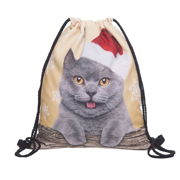 

backpack drawstring bags drawstring fashion 3d printing travel softback men bags women's shoulder bag knapsack bpa38383