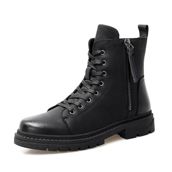 

boots men's desert tactical boots men's warm shoes, Black