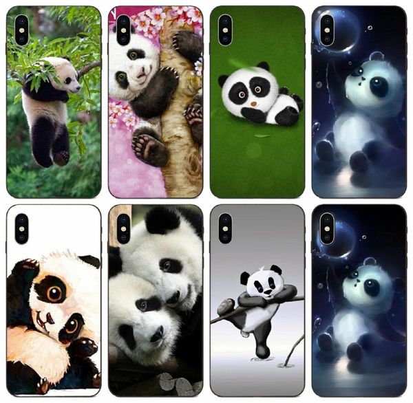 

[tongtrade] super cute panda rolling case for iphone 8s 7s 6s 5s plus x xs 11 pro max galaxy a90 a9s huawei y6 xiaomi cc9 case