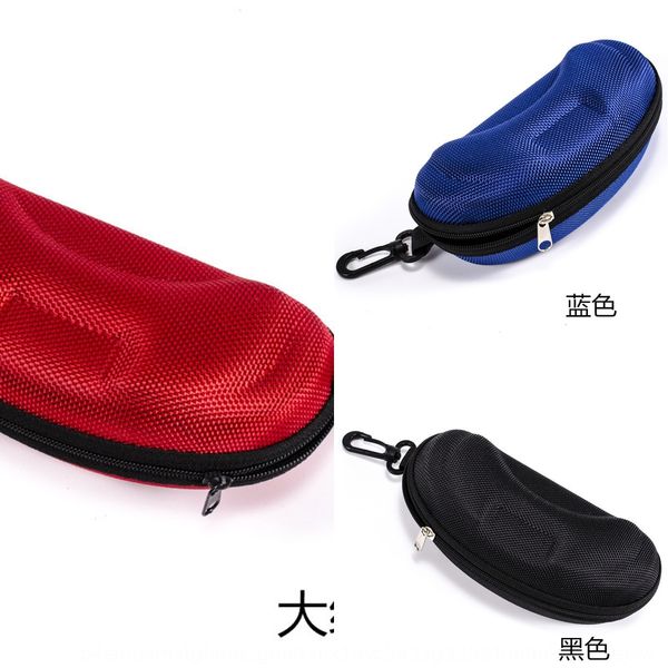 

anti-pressure case sun case eva sun black oxford sun glasses box zipper glasses box