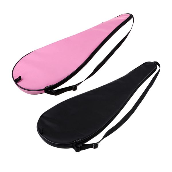 

2pcs waterproof oxford squash racquet cover bag with adjustable strap and shockproof cotton paddings