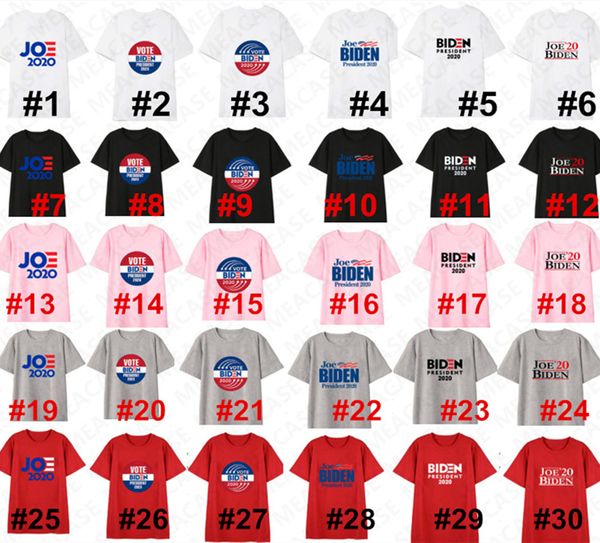 

joe biden 2020 the us election letters print t-shirt women men summer pullover short sleeve o-neck tees casual sports d7209, White