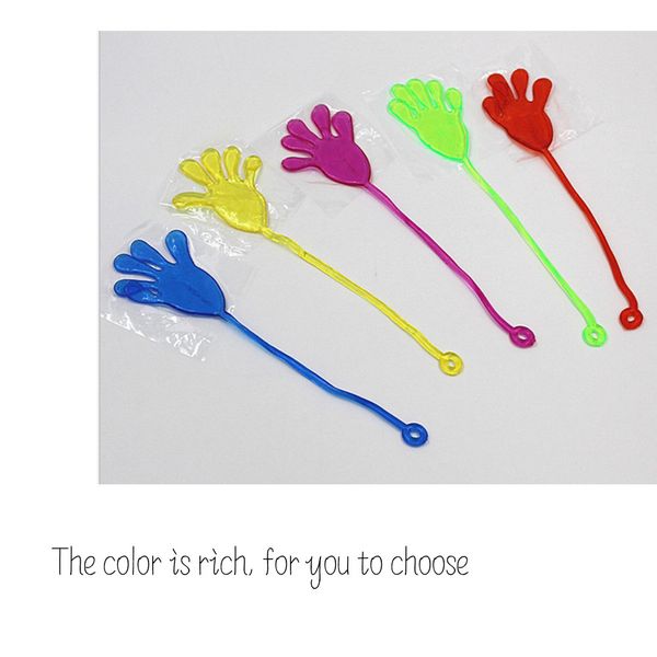 

10pcs baby shower gifts birthday party decorations kids sticky hands palm party favor toys novelties prizes birthday gift a724
