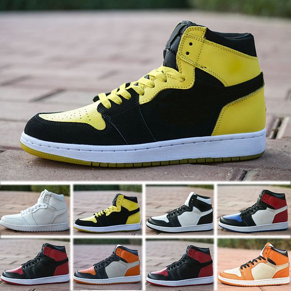 

With Box 1 Chicago High OG RED WHITE men basketball shoes 1s low I sports sneakers trainers high quality 5-11 Wholesale size 36-45