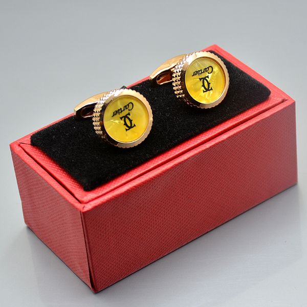 

Высокое качество автомобилей Круглый мужская сорочка рубашка Запонки роскошь Ак