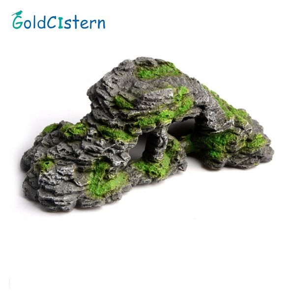 

resin aquarium reptile turtle terrace lizard scorpion hideout turtle cave house bask platform stage decoration ornament