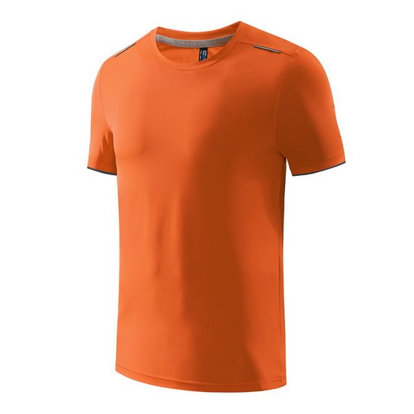 

women's jogging men's running series short-sleeved t-shirt regular version polyester polyester liner sports breathable t-shirt, Black;blue