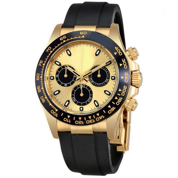 

17 colors watch men 39mm automatic machinery watch no battery stainless steel sweeping movement all small dials work wrist watches 635, Slivery;brown