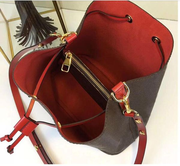 

new lady women shoulder bags with bucket bag women famous brands flower printing crossbod