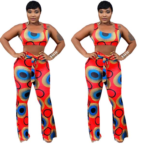 

womens designer l8052 cute printing two-piece set, White