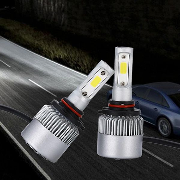 

2pcs bright 36w 8000lm 6500k car truck vehicle headlight led bulb fog lights