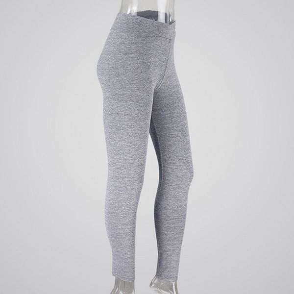 

fangnymph women elastic high waist yoga leggings solid fitness workout sports pants, White;red