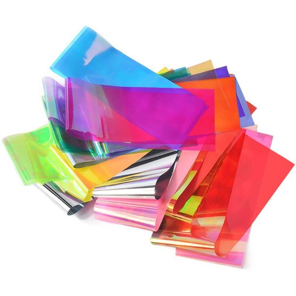 

10pc starry sticker diy glitter glow sticker adhesive nail beauty manicure jewelry making print charms epoxy resin fillinng tool