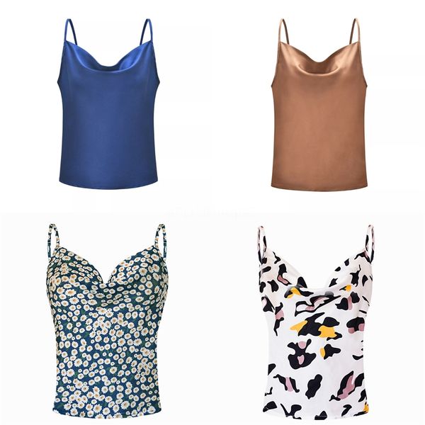 

wixra basic tank 2020 summer women solid color fashion casual cropped vest crop tanks for women y200512 #467, White