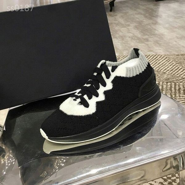 

leisure autumn winter european station women's shoes color matching flat bottom lace-up sports comfortable shoes factory direct sales, Black
