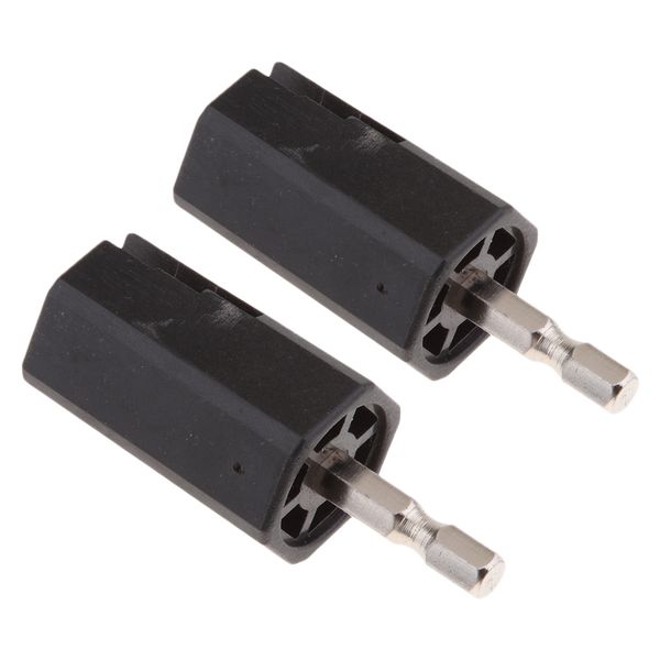 

2x multi-functional guitar string winder electric drill head, perfect tool for guitar, bass, instruments player and diy makers