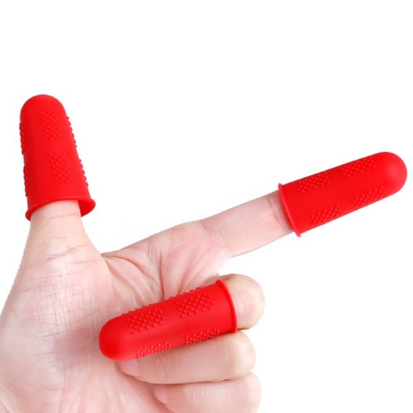

3/5pcs high temperature resistant finger protectors accessories kitchen multicolor silicone caps home use anti-anti-slip