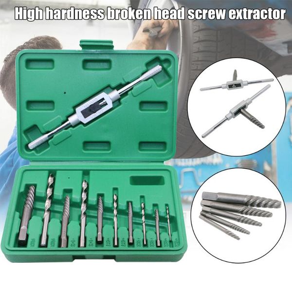 

new 11pcs/set broken screws wire head broken extractor for 3-10mm machine repair tool sf66
