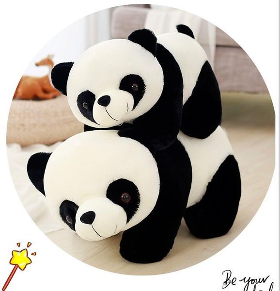

new fashion cute panda shape plush toy soft stuffed animals doll home decoration new cute plush toys