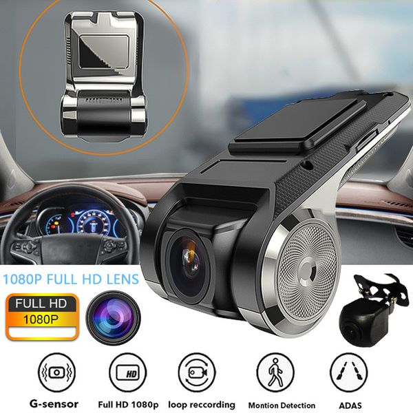 

mini adas car dvr camera 1080p hidden hd android 4.2 above system night vision car video built-in g-sensor dash cam recorder