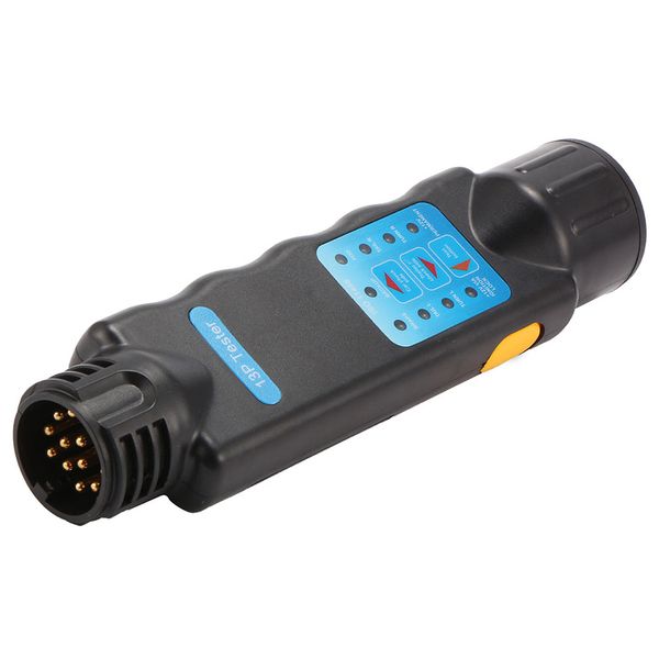 

diagnostic tool 13 pin car trailer caravan towing tow bar light wiring circuit tester plug socket