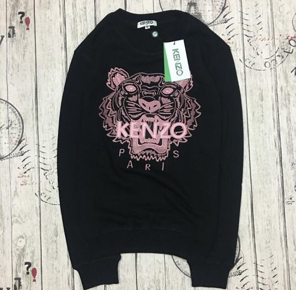 

2020 Высокое качество вышивки тигра голова мужчины женщины Hoodie Hip Hop Streetwear Hoodie Бегов