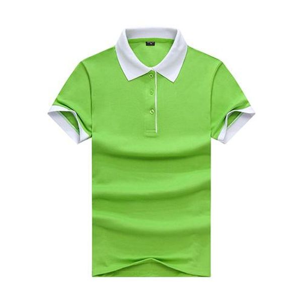 

running short sleeve trendy men's quick-drying round neck short-sleeved lapel t-shirt wo-12, Black