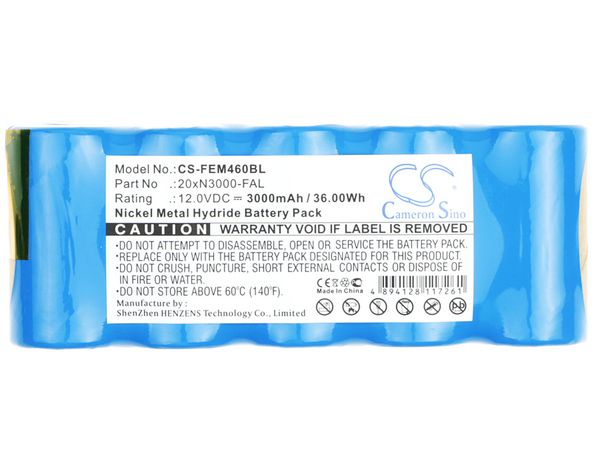 

cameron sino 3000mah battery 20xn3000-fal дл ѬанпоѬн ележек falard lem 460 sel, pem 807 амооднй поѬ, 