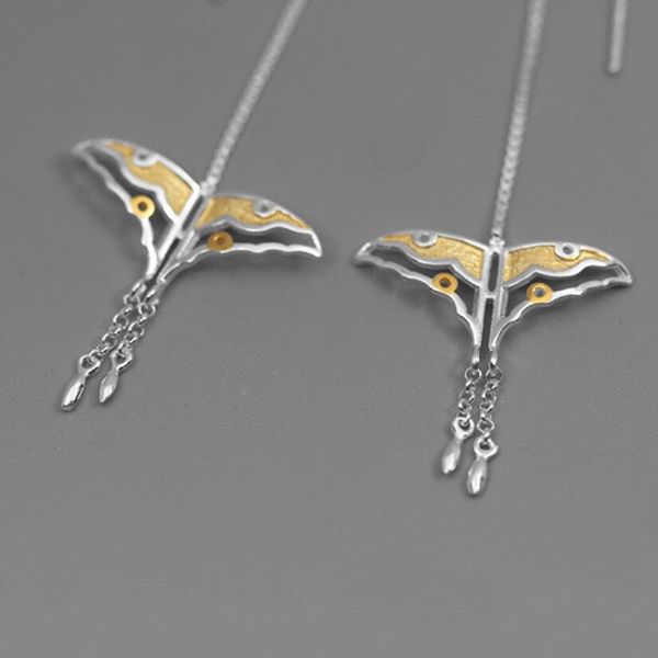

inature 925 sterling silver butterfly kite drop earrings for women fashion jewelry