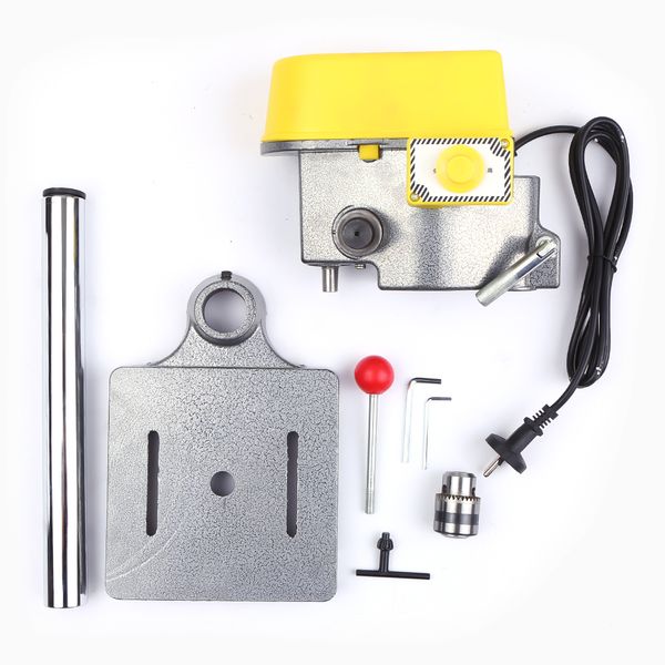

ac 220v 450w table clamp drill adjustment drill press bench mini stand machine for cnc power tools