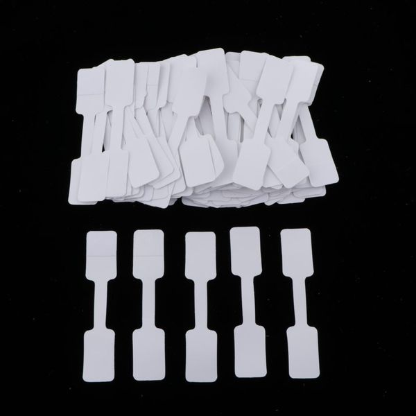 

100pcs blank jewelry sticker price tags necklace ring jewelry labels