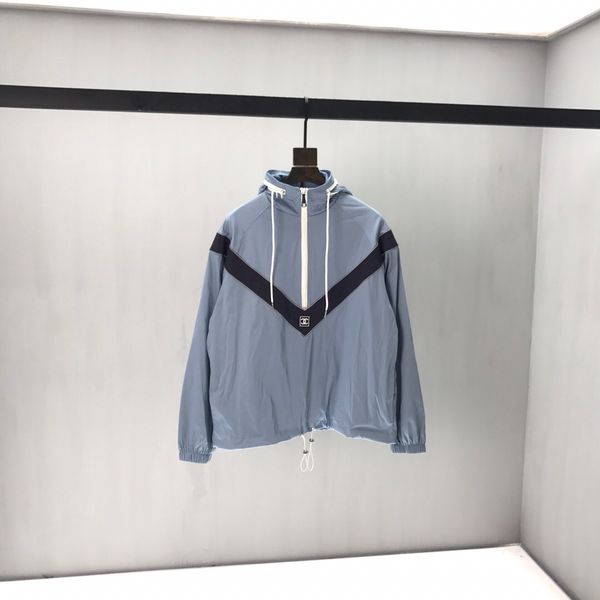 

New famou autumn de igner port anitary clothe with men and women 039 hoodie zipper anitary clothe printed logo cotton 0246, Black