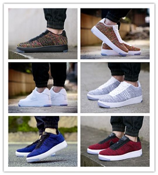 nike air force 1 flyknit hombre purpura